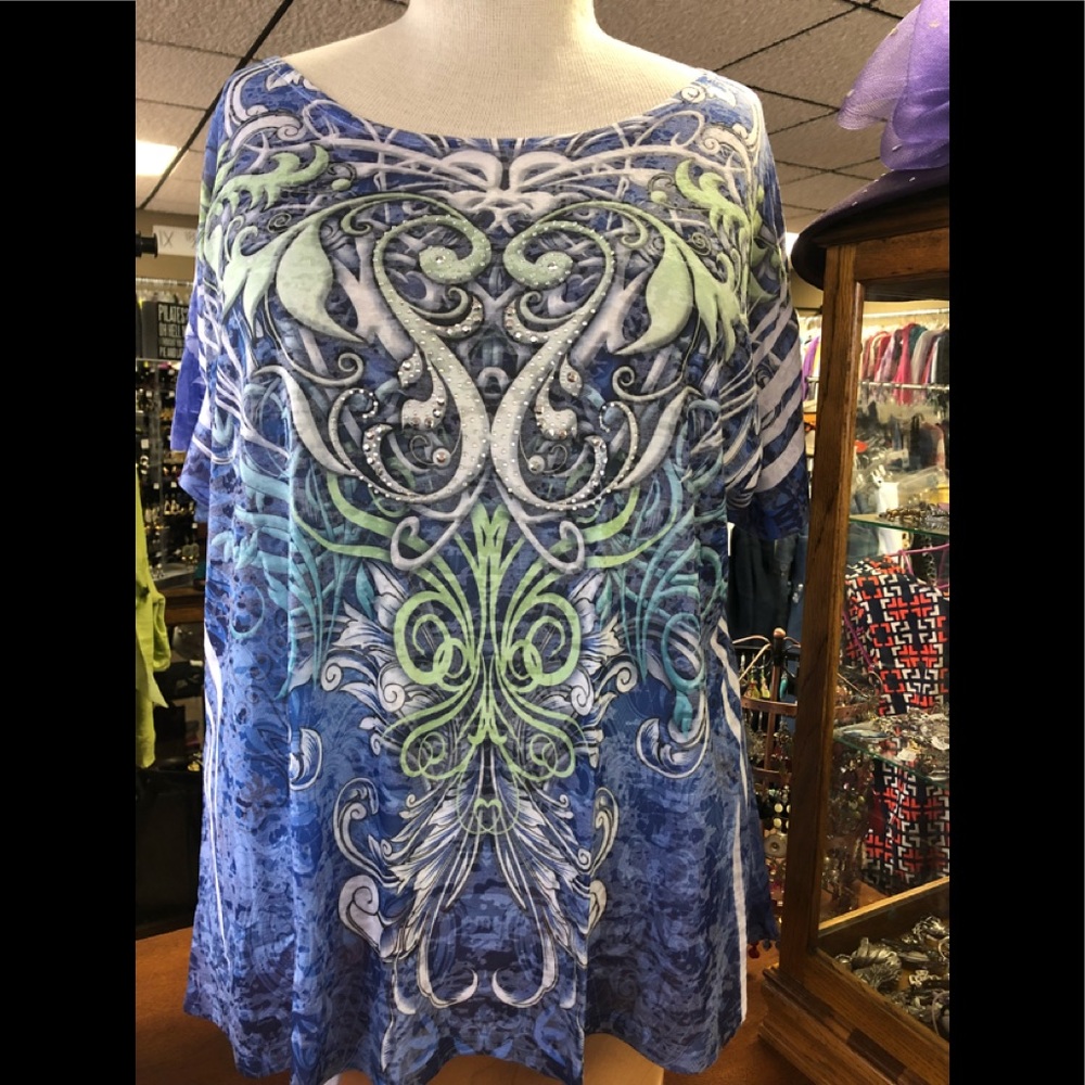 Avenue 26/28 sublimation blouse #1486